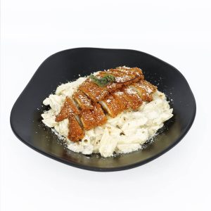Alfredo With Crispy Chicken