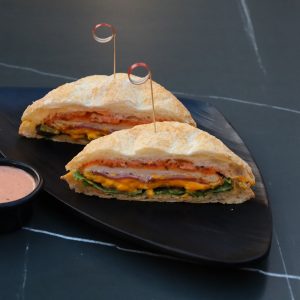 Chicken Cordon Bleu Sandwich